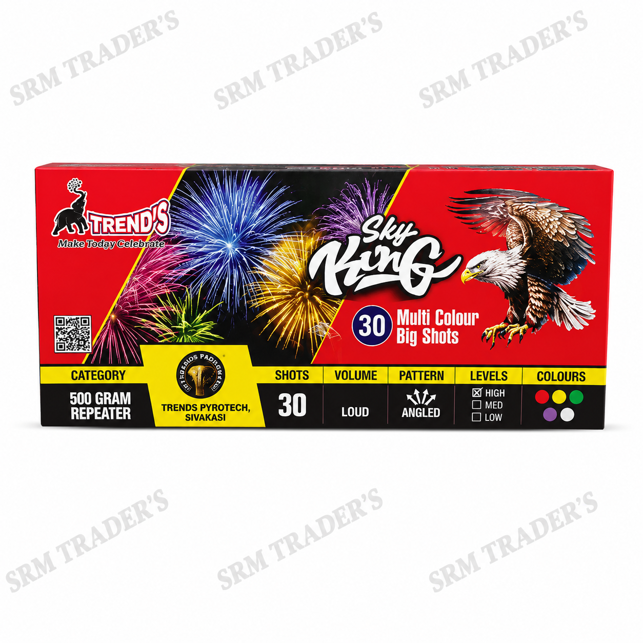 30 MULTI COLOUR SHOTS 