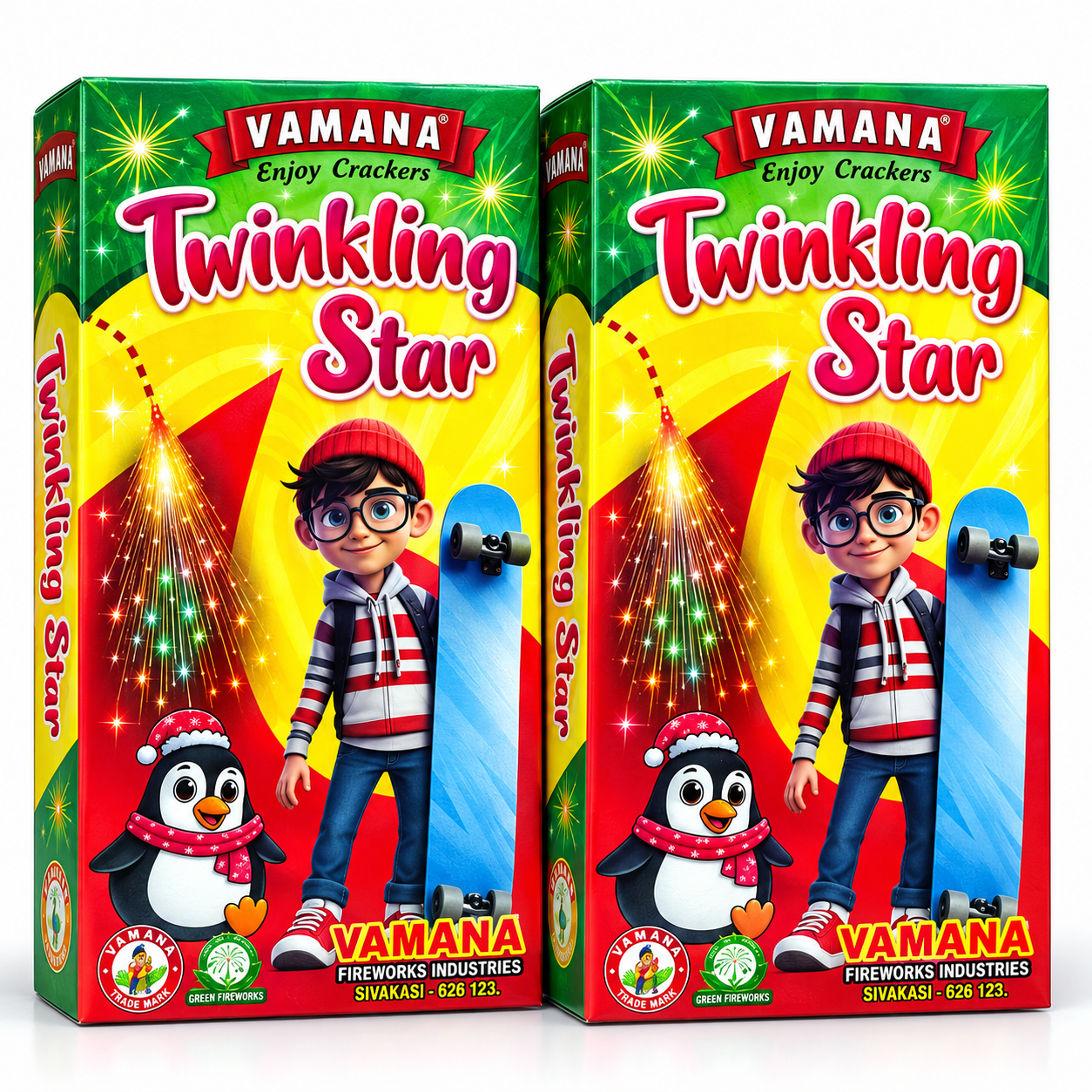 1 ½" TWINKLING STAR