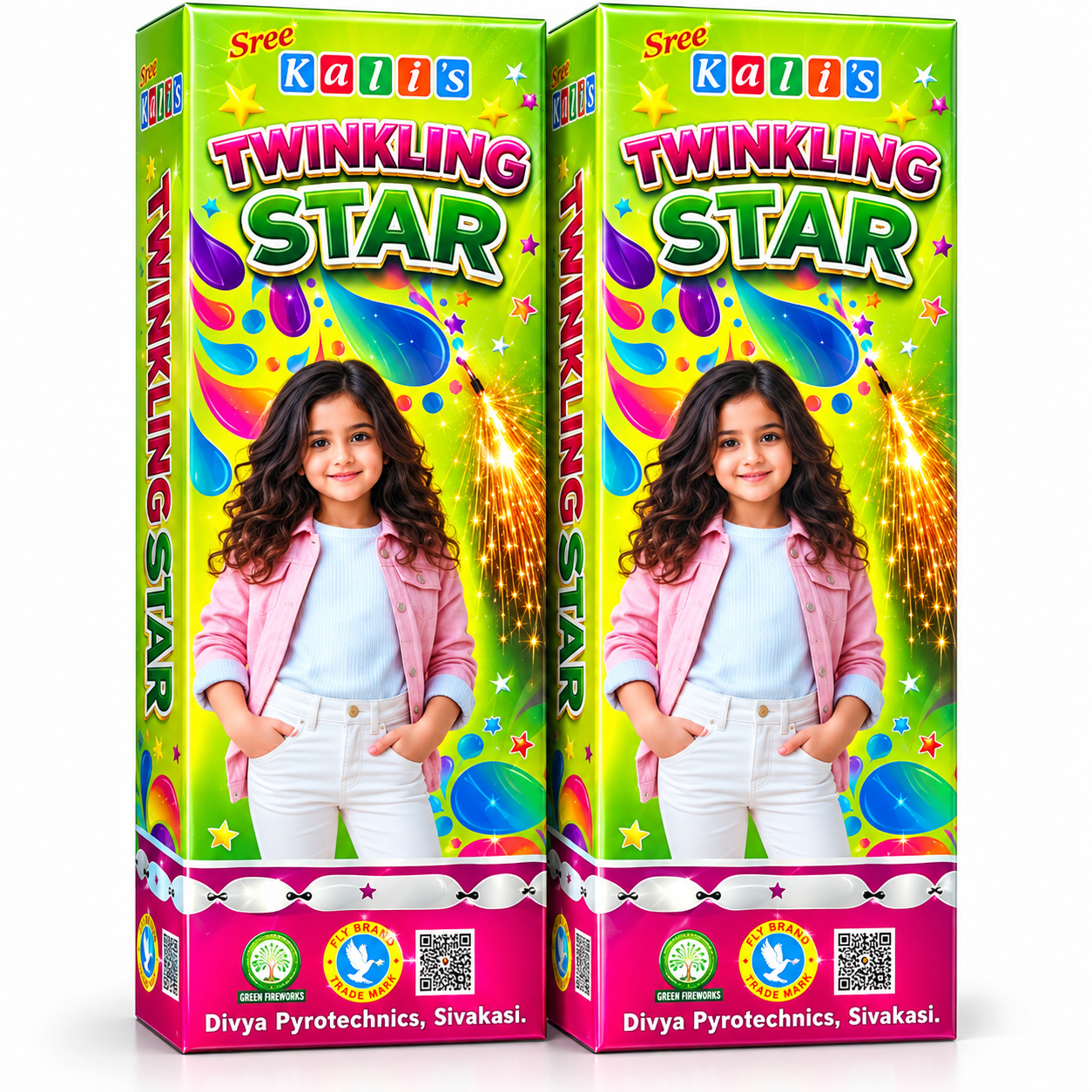 4" TWINKLING STAR