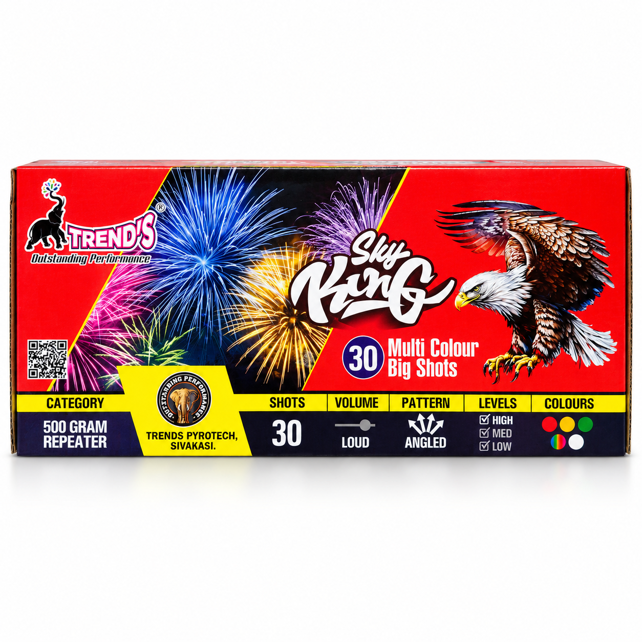 30 MULTI COLOUR SHOTS   