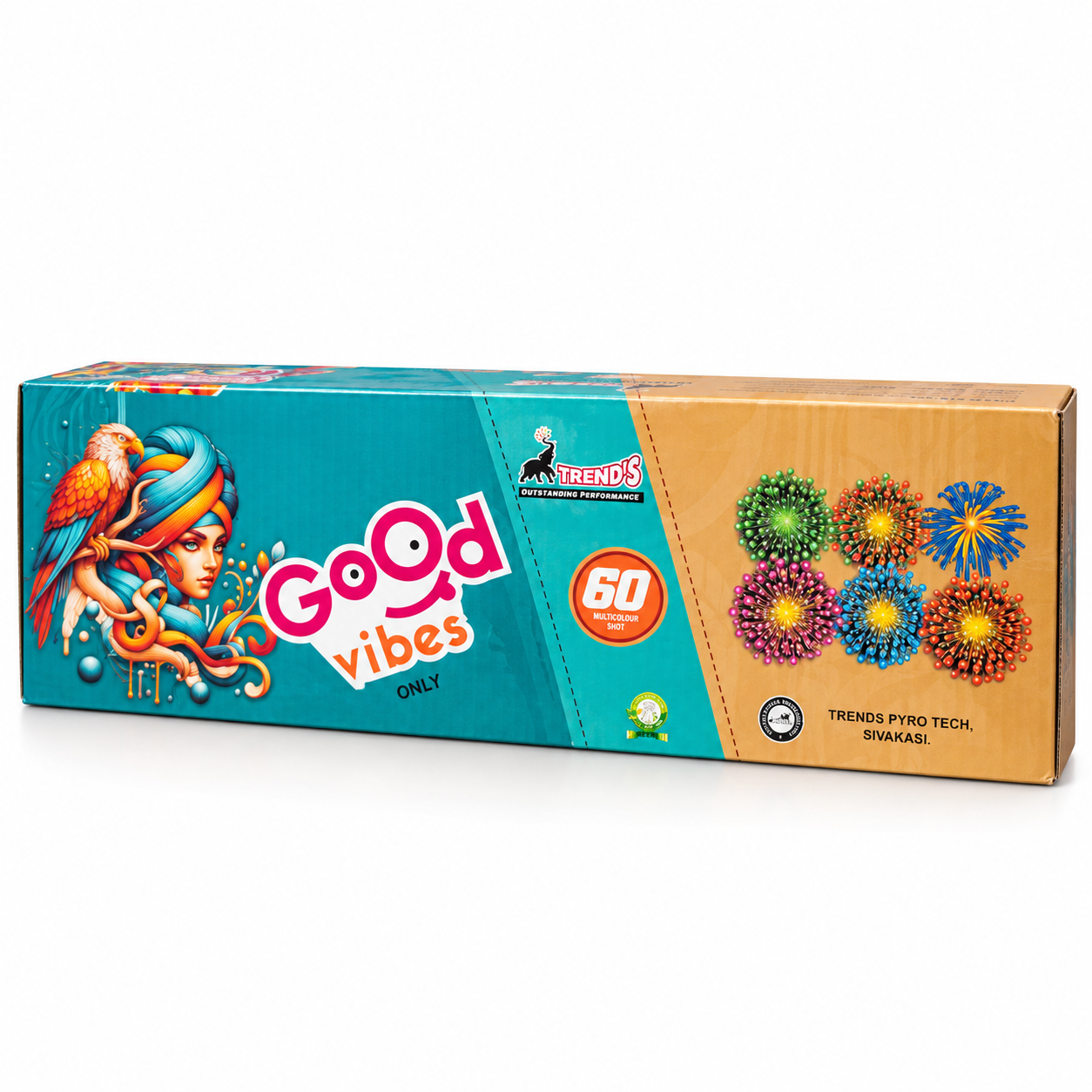 60 MULTI COLOUR SHOTS