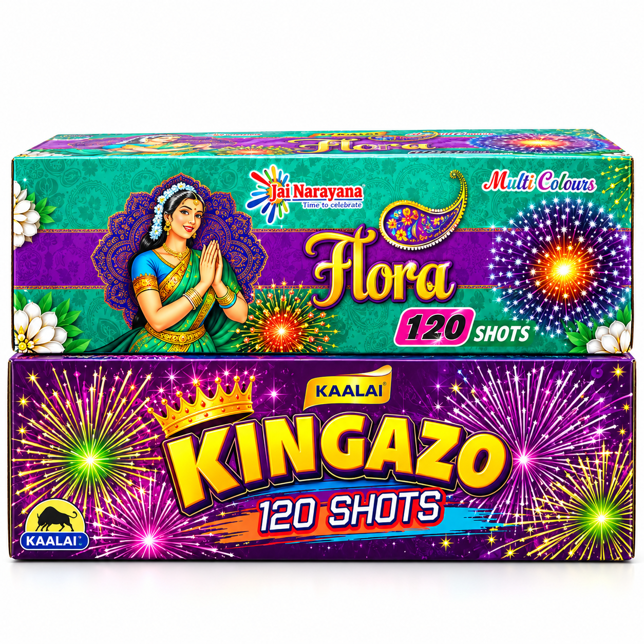 120 MULTI COLOUR SHOTS SPL 