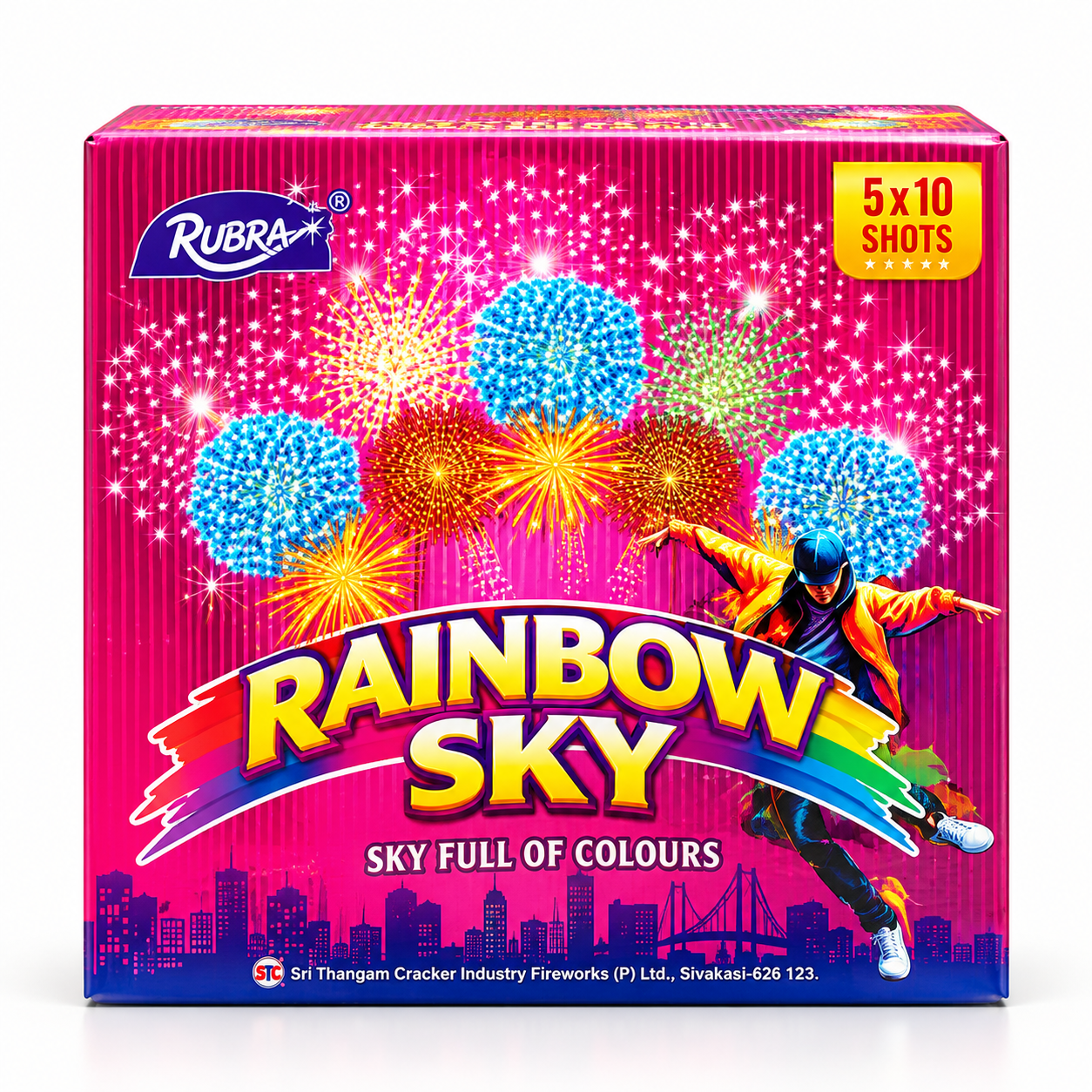 RAINBOW SKY 5X10 SHOTS